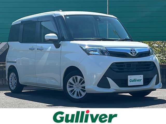トヨタ タンク G S 茨城県 2018(平30)年 6.8万km ホワイトパールクリスタルシャイン ワンオーナー/両側パワースライドドア/アイドリングストップ/クルーズコントロール/ETC/ドライブレコーダー前後/純正フロアマット/オートライト/衝突軽減システム/スマートキー