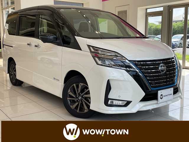 日産 セレナ e－パワー HWS V アーバンクロム 埼玉県 2021(令3)年 5.8万km ブリリアントホワイトパール 2トーン エマージェンシーブレーキ /プロパイロット /純正10インチメモリナビ/　　CD/DVD/BT/フルセグ /アラウンドビューモニター /両側パワースライドドア /LEDオートライト /純正16インチアルミホイール /電子パーキング/ステアリングスイッチ /純正ETC