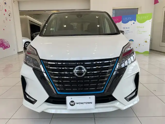 日産 セレナ e－パワー HWS V アーバンクロム 埼玉県 2021(令3)年 5.8万km ブリリアントホワイトパール 2トーン エマージェンシーブレーキ /プロパイロット /純正10インチメモリナビ/　　CD/DVD/BT/フルセグ /アラウンドビューモニター /両側パワースライドドア /LEDオートライト /純正16インチアルミホイール /電子パーキング/ステアリングスイッチ /純正ETC