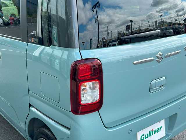 スズキ ワゴンＲ スマイル HYBRID X 茨城県 2025(令7)年 0.1千km オフブルーメタリック/ガンメタリック2トーンルーフ 社外ナビSDナビ/バックカメラ/HDMI/両側パワースライドドア/前席シートヒーター/デュアルセンサーブレーキサポート/レーダークルーズ/コーナーセンサー/衝突軽減防止装置/スペアキー1本/純正LED/アイドリングストップ/ETC