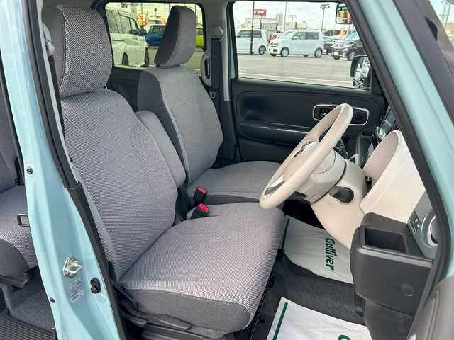 スズキ ワゴンＲ スマイル HYBRID X 茨城県 2025(令7)年 0.1千km オフブルーメタリック/ガンメタリック2トーンルーフ 社外ナビSDナビ/バックカメラ/HDMI/両側パワースライドドア/前席シートヒーター/デュアルセンサーブレーキサポート/レーダークルーズ/コーナーセンサー/衝突軽減防止装置/スペアキー1本/純正LED/アイドリングストップ/ETC