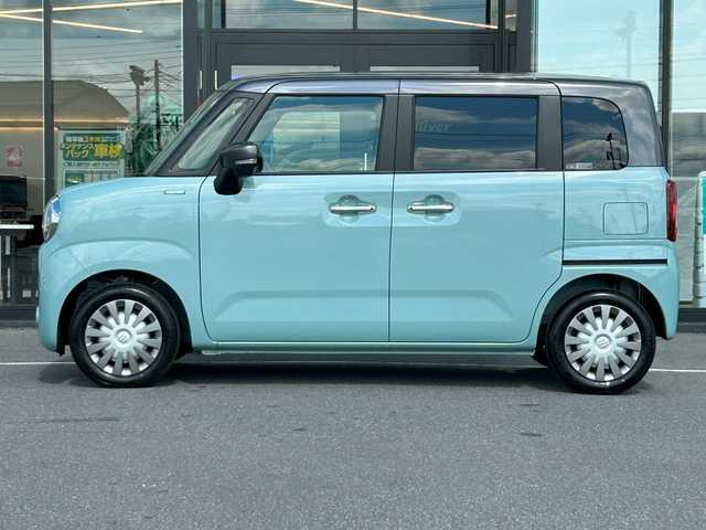 スズキ ワゴンＲ スマイル HYBRID X 茨城県 2025(令7)年 0.1千km オフブルーメタリック/ガンメタリック2トーンルーフ 社外ナビSDナビ/バックカメラ/HDMI/両側パワースライドドア/前席シートヒーター/デュアルセンサーブレーキサポート/レーダークルーズ/コーナーセンサー/衝突軽減防止装置/スペアキー1本/純正LED/アイドリングストップ/ETC
