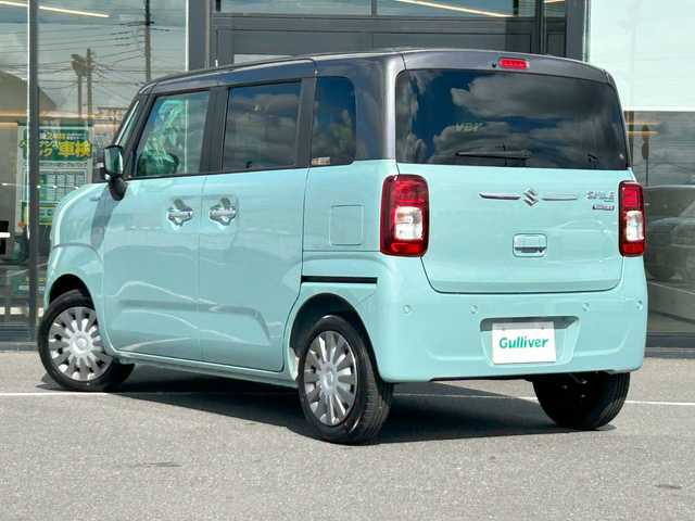 スズキ ワゴンＲ スマイル HYBRID X 茨城県 2025(令7)年 0.1千km オフブルーメタリック/ガンメタリック2トーンルーフ 社外ナビSDナビ/バックカメラ/HDMI/両側パワースライドドア/前席シートヒーター/デュアルセンサーブレーキサポート/レーダークルーズ/コーナーセンサー/衝突軽減防止装置/スペアキー1本/純正LED/アイドリングストップ/ETC