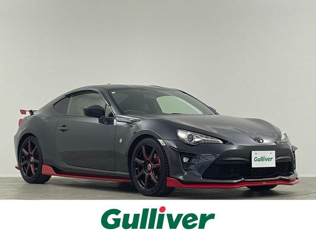 トヨタ ８６ GT リミテッド 埼玉県 2016(平28)年 5万km ダークグレーメタリック ＴＯＭ‘Ｓエアロ　ＴＯＭ‘Ｓマフラー　Ｗｏｒｋ１８アルミ　純正ナビ　フルセグＴＶ　バックカメラ　クルーズコントロール　ＬＥＤヘッドライト　ハーフレザーシート　　シートヒーター　ＥＴＣ　フロアマット