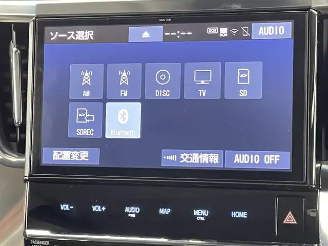 トヨタ アルファードハイブリット SR Cパッケージ 千葉県 2019(平31)年 4万km ホワイトパールクリスタルシャイン 4WD/禁煙車/プリクラッシュセーフティ/レーントレーシングアシスト/モデリスタエアロ/モデリスタアルミホイール/純正10インチナビ/・NSZN-Z68T/・CD/DVD/BT/フルセグ/デジタルインナールームミラー/レザーシート/１列目2列目シートヒーター/前席シートベンチレーション/ステアリングヒーター/AC100V1500W電源/電動リヤゲート/LEDヘッドライト/オートライト/オートハイビーム/スマートキー