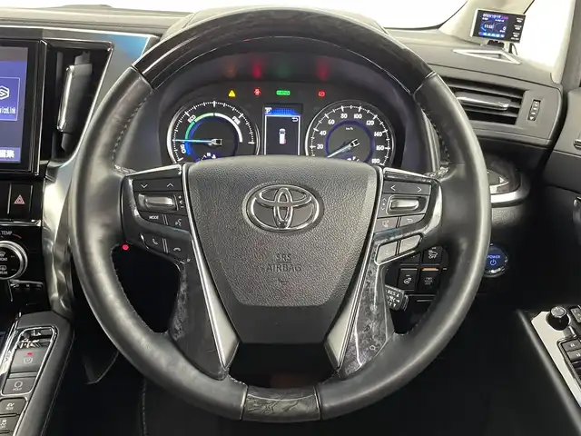 トヨタ アルファードハイブリット SR Cパッケージ 千葉県 2019(平31)年 4万km ホワイトパールクリスタルシャイン 4WD/禁煙車/プリクラッシュセーフティ/レーントレーシングアシスト/モデリスタエアロ/モデリスタアルミホイール/純正10インチナビ/・NSZN-Z68T/・CD/DVD/BT/フルセグ/デジタルインナールームミラー/レザーシート/１列目2列目シートヒーター/前席シートベンチレーション/ステアリングヒーター/AC100V1500W電源/電動リヤゲート/LEDヘッドライト/オートライト/オートハイビーム/スマートキー