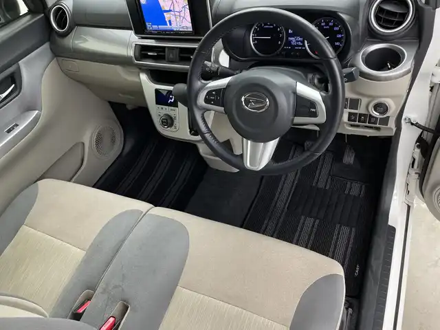 ダイハツ キャスト スタイル G SAⅡ 鹿児島県 2016(平28)年 7.8万km パールホワイトⅢ 禁煙車/スマートアシストII/・衝突被害軽減ブレーキ/・車線逸脱警報/・誤発進抑制機能/・先行車発進告知/社外SDナビ/・CD/・DVD/・SD/・Bluetooth/・USB/・フルセグTV/バックカメラ/ETC/純正15インチAW/ベンチシート/ステアリングスイッチ/横滑り防止/アイドリングストップ/コーナーセンサー/ウィンカーミラー/電動格納ミラー/LEDオートヘッドライト/フォグライト/スマートキー