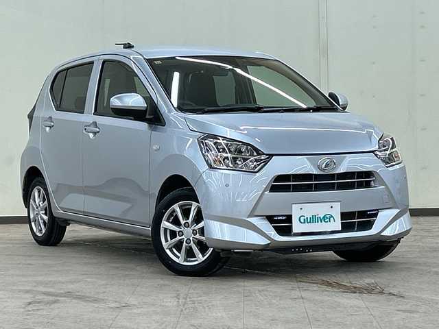 ダイハツ ミラ イース G SAⅢ 道央・札幌 2020(令2)年 0.8万km ブライトシルバーメタリック スマートキー//プッシュスタート//スマートアシスト//LEDライト//４WD//アイドリングストップ//シートヒーター