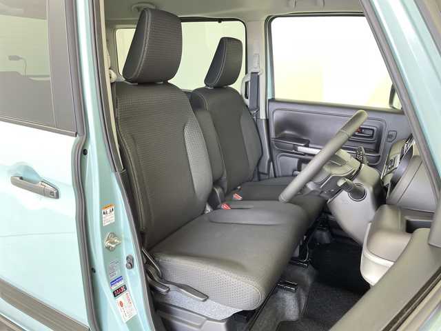 スズキ スペーシア ギア HYBRID XZターボ 茨城県 2022(令4)年 3.9万km オフブルーメタリック/ガンメタリック2トーンルーフ 純正ディスプレイオーディオ　バックモニター　衝突軽減ブレーキ　両側電動スライドドア　追従クルコン　シートヒーター　スマートキー　ドライブレコーダー　横滑り防止装置　ヘッドアップディスプレイ　禁煙車