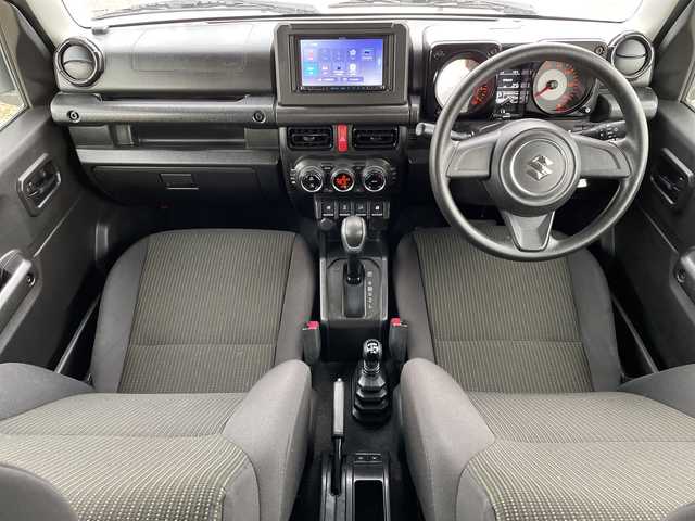 スズキ ジムニー XL 新潟県 2021(令3)年 2.7万km スペリアホワイト 4WD/社外SDナビ(MDV-D407BT)/CD/DVD/BT/ワンセグテレビ/ETC/ドライブレコーダー/衝突被害軽減ブレーキ/レーンキープアシスト/シートヒーター/スマートキー/プッシュスタート/オートライト/オートハイビーム/フォグランプ