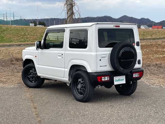 スズキ ジムニー XL 新潟県 2021(令3)年 2.7万km スペリアホワイト 4WD/社外SDナビ(MDV-D407BT)/CD/DVD/BT/ワンセグテレビ/ETC/ドライブレコーダー/衝突被害軽減ブレーキ/レーンキープアシスト/シートヒーター/スマートキー/プッシュスタート/オートライト/オートハイビーム/フォグランプ