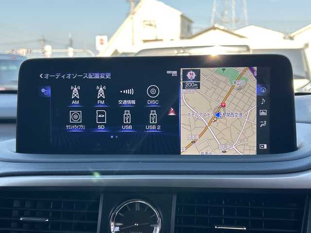 レクサス ＲＸ 450h バージョンL 大阪府 2021(令3)年 3万km ソニッククォーツ 純正ナビ/フルセグ/全方位カメラ/レクサスセーフティシステム/電動リアゲート/パワーシート/全席シートヒーター/シートエアコン/レザーシート/LEDヘッドライト/スマートキー×2