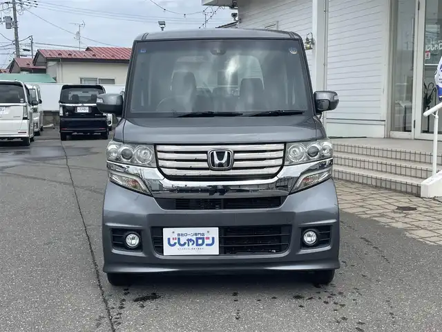 ホンダ Ｎ ＢＯＸ カスタム G Aパッケージ 秋田県 2014(平26)年 7.3万km ポリッシュドメタルメタリック (株)IDOMが運営する【じしゃロン 秋田店】の自社ローン専用車両になります。こちらは現金またはオートローンご利用時の価格です。自社ローンご希望の方は別途その旨お申付け下さい/メモリナビ/フルセグテレビ/バックカメラ/ウィンカーミラー/ドアバイザー/プッシュスタート/両側パワースライドドア/スマートキー