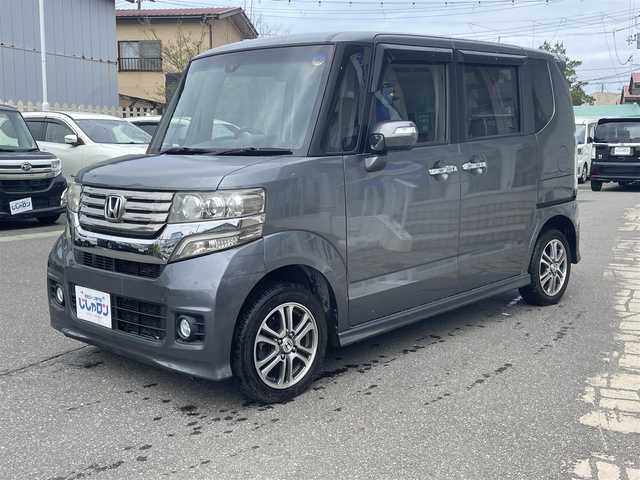 ホンダ Ｎ ＢＯＸ カスタム G Aパッケージ 秋田県 2014(平26)年 7.3万km ポリッシュドメタルメタリック (株)IDOMが運営する【じしゃロン 秋田店】の自社ローン専用車両になります。こちらは現金またはオートローンご利用時の価格です。自社ローンご希望の方は別途その旨お申付け下さい/メモリナビ/フルセグテレビ/バックカメラ/ウィンカーミラー/ドアバイザー/プッシュスタート/両側パワースライドドア/スマートキー