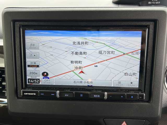 ホンダ Ｎ ＢＯＸ L コーディネートスタイル 石川県 2022(令4)年 1.6万km プラチナホワイトパール ワンオーナー/前後ドラレコ/社外ナビ/フルセグテレビ/バックカメラ/アイドリングストップ/ウィンカーミラー/レーダークルーズコントロール/プッシュスタート/両側パワースライドドア/ETC/LEDヘッドライト/コーナーセンサー/運転席/助手席シートヒーター/スマートキー/ホンダセンシング
