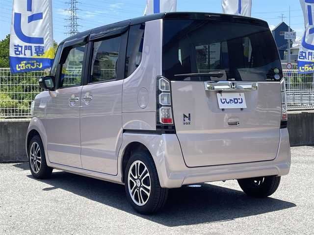 ホンダ Ｎ ＢＯＸ 2トーン G ターボ Lパッケージ 兵庫県 2014(平26)年 9万km チェリーシェルピンクメタリック (株)IDOMが運営する【じしゃロン神戸名谷店】の自社ローン専用車両になりますこちらは現金またはオートローンご利用時の価格です。自社ローンご希望の方は別途その旨お申付け下さい/社外メモリナビ(NR-MZ40)/CD/DVD/フルセグTV/ETC/両側電動スライドドア/クルーズコントロール/アイドリングストップシステム/革巻きステアリングホイール/パドルシフト/ステアリングスイッチ/サイドバイザー/ターボ/スマートキー/スペアキー1本/保証書