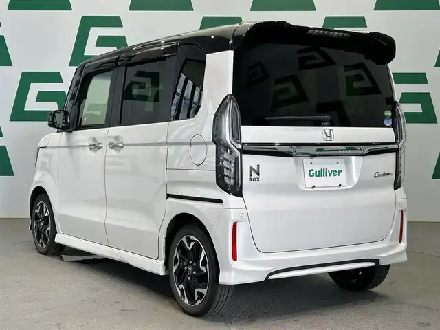 ホンダ Ｎ ＢＯＸ カスタム G L ターボ ホンダセンシング 鹿児島県 2020(令2)年 3.3万km プラチナホワイトパール 純正8インチSDナビ【VXU-207NBi】/ホンダセンシング/バックカメラ/革巻きステアリング/ステアリングリモコン/前席シートヒーター/両側パワースライドドア/LEDヘッドライト/ビルトインETC/純正前方ドライブレコーダー【DRH-189N】/純正フロアマット/純正ドアバイザー/純正15インチアルミホイール/禁煙車