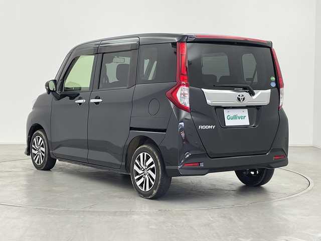トヨタ ルーミー カスタムG 群馬県 2019(令1)年 6.8万km ブラックマイカメタリック 純正９型ナビ　バックカメラ　両側電動スライドドア　クルーズコントロール　衝突被害軽減ブレーキ　レーンアシスト　クリアランスソナー　純正アルミホイール　ＬＥＤヘッドライト・フォグ　スマートキー