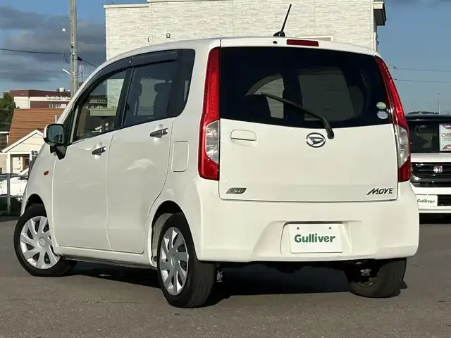 ダイハツ ムーヴ L SA 道南・函館 2013(平25)年 6.3万km ホワイト ・純正ＳＤナビ（Ｂｌｕｅｔｏｏｔｈ、ＣＤ、ＤＶＤ）/・フルセグＴＶ/・衝突軽減ブレーキ/・ＡＢＳ/・横滑り防止装置/・Ｗエアバッグ/・社外アルミスタッドレスタイヤ積み込み/・社外アルミサマータイヤ積み込み