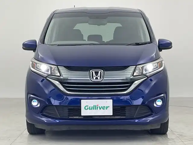 ホンダ フリード ハイブリット G 愛知県 2018(平30)年 4.9万km コバルトブルーパール 純正ナビ/・Bluetooth/・CD/DVD/・フルセグテレビ/バックカメラ/両側パワースライドドア/衝突軽減ブレーキ/レーンキープアシスト/オートマチックハイビーム/ハーフレザーシート/レーダークルーズコントロール/純正15インチアルミホイール/LEDヘッドライト