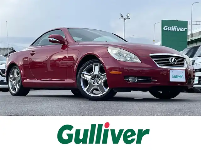 レクサス ＳＣ 430 愛知県 2009(平21)年 5.5万km レッドマイカクリスタルシャイン 純正HDDナビ/（AM/FM/CD/DVD/MD)/フルセグTV/ETC/社外デジタルインナーミラー/クルーズコントロール/キセノンヘッドライト/フォグランプ/純正18インチAW/レザーシート/シートヒーター/パワーシート