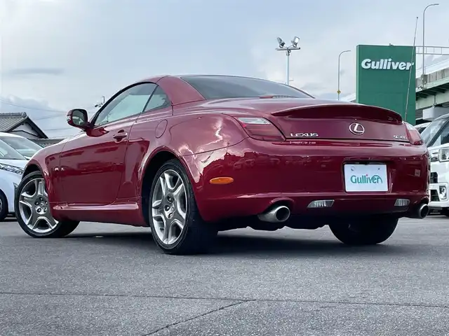 レクサス ＳＣ 430 愛知県 2009(平21)年 5.5万km レッドマイカクリスタルシャイン 純正HDDナビ/（AM/FM/CD/DVD/MD)/フルセグTV/ETC/社外デジタルインナーミラー/クルーズコントロール/キセノンヘッドライト/フォグランプ/純正18インチAW/レザーシート/シートヒーター/パワーシート