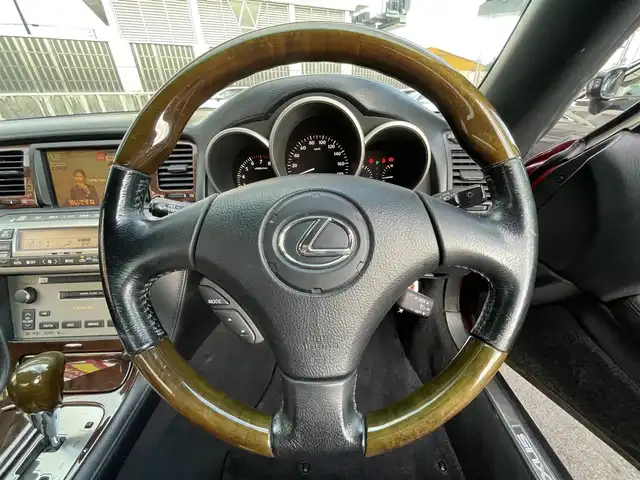 レクサス ＳＣ 430 愛知県 2009(平21)年 5.5万km レッドマイカクリスタルシャイン 純正HDDナビ/（AM/FM/CD/DVD/MD)/フルセグTV/ETC/社外デジタルインナーミラー/クルーズコントロール/キセノンヘッドライト/フォグランプ/純正18インチAW/レザーシート/シートヒーター/パワーシート