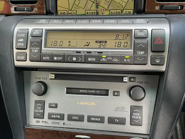 レクサス ＳＣ 430 愛知県 2009(平21)年 5.5万km レッドマイカクリスタルシャイン 純正HDDナビ/（AM/FM/CD/DVD/MD)/フルセグTV/ETC/社外デジタルインナーミラー/クルーズコントロール/キセノンヘッドライト/フォグランプ/純正18インチAW/レザーシート/シートヒーター/パワーシート