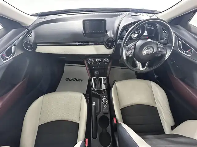 マツダ ＣＸ－３ XD ツーリング 佐賀県 2016(平28)年 8.9万km セラミックM 純正7インチナビ/フルセグTV/CD/DVD/Bluetooth/バックカメラ/衝突被害軽減装置/ブラインドスポットモニター/レーダークルーズコントロール/車線逸脱防止機能/オートライト/LEDヘッドライト/フォグライト/オートワイパー/ヘッドアップディスプレイ/ビルトインETC/前後ドライブレコーダー/運転席・助手席シートヒーター/レザーシート/スマートキー/スペアキー×1/純正フロアマット/純正18インチアルミホイール