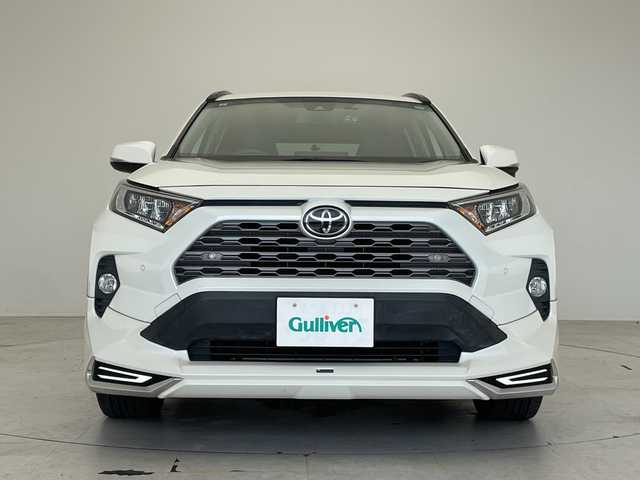 トヨタ ＲＡＶ４ G 愛知県 2020(令2)年 5.7万km ホワイトパールクリスタルシャイン モデリスタエアロ/純正ナビ/レーダークルーズコントロール/シートヒーター/バックカメラ/電動リアゲート/パワーシート/コーナーセンサー/純正アルミホイール/ブラインドスポットモニター/ルーフレール/LEDヘッドライト/ステアリングヒーター/オートマチックハイビーム/ドライブレコーダー/ETC/衝突軽減システム/フルセグ/CD DVD/Bluetooth/ステアリングスイッチ/スマートキー/プッシュスタート