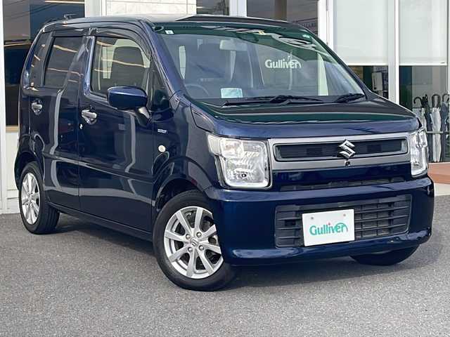 スズキ ワゴンＲ HYBRID FX リミテッド 香川県 2019(令1)年 4.1万km ノクターンブルーパール 純正8インチナビ/フルセグTV/全方位カメラ/ヘッドアップディスプレィ/プッシュスタート/シートヒーター/ステアリングスイッチ/オートライト/レーンキープ/衝突軽減ブレーキ/純正アルミ