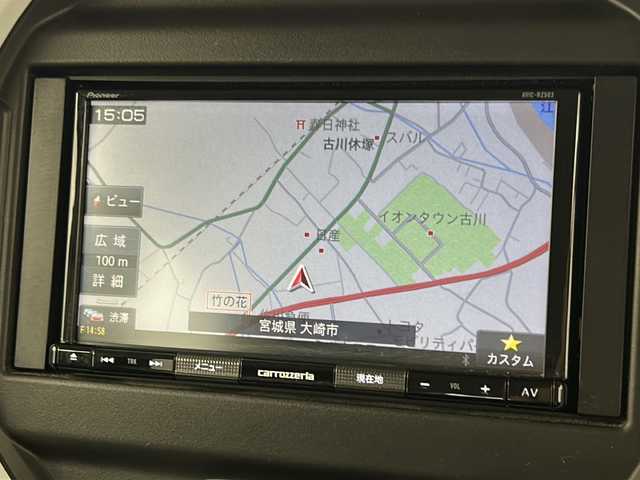 スズキ ハスラー HYBRID G 宮城県 2022(令4)年 6.8万km シフォンアイボリーM 禁煙車/スズキセーフティサポート/・デュアルカメラブレーキサポート/・パーキングソナー/・車線逸脱警報/・オートハイビーム/社外7型SDナビ（AVIC-RZ503）/・ワンセグTV/・BT.CD/DVD.iPod.AUX/バックカメラ/シートヒーター（D/N)/プッシュスタート/スマートキー×2/アイドリングストップ/社外フロアマット