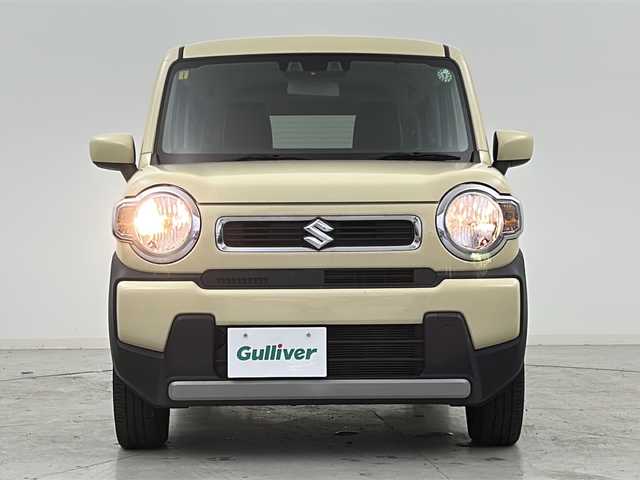 スズキ ハスラー HYBRID G 宮城県 2022(令4)年 6.8万km シフォンアイボリーM 禁煙車/スズキセーフティサポート/・デュアルカメラブレーキサポート/・パーキングソナー/・車線逸脱警報/・オートハイビーム/社外7型SDナビ（AVIC-RZ503）/・ワンセグTV/・BT.CD/DVD.iPod.AUX/バックカメラ/シートヒーター（D/N)/プッシュスタート/スマートキー×2/アイドリングストップ/社外フロアマット