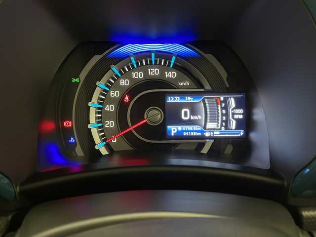 スズキ ハスラー HYBRID X 宮崎県 2020(令2)年 5.5万km デニムブルー ガンメタリック 2トーン 禁煙車/衝突被害軽減ブレーキ/社外ナビTV/（ストラーダ/CN-RA06D/CD/DVD/Bluetooth/フルセグTV)/社外バックカメラ/社外ETC/純正LEDオートライト/純正LEDフォグ/純正15インチアルミ/純正セキュリティアラーム/純正リアマッドガード/純正フロアマット/レーンディパーチャーアラート/クリアランスソナー/エネチャージ/前席シートヒーター/オートエアコン/ウインカードアミラー/本革巻ハンドル/リアプライバシーガラス/スマートキー/プッシュエンジンスタート/スペアキー/取扱い説明書