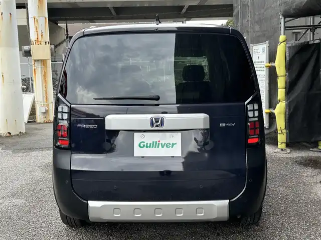 ホンダ フリード ハイブリット e:HEV クロスター 千葉県 2024(令6)年 1.6万km トワイライトミストブラックパール 福祉車両　リアスロープ車/純正9インチナビ/AM/FM/BT/フルセグ/Apple CarPlay/Android Auto/バックカメラ/両側パワースライドドア/衝突軽減システム/クリアランスソナー/アクティブクルーズコントロール/ブラインドスポットインフォメーション/踏み間違い衝突軽減システム/車線逸脱防止機能/ルーフレール/オートリトラミラー/オートブレーキホールド/電子サイドブレーキ/前席シートヒーター/リアクーラー/LEDヘッドライト/LEDフォグランプ/ETC