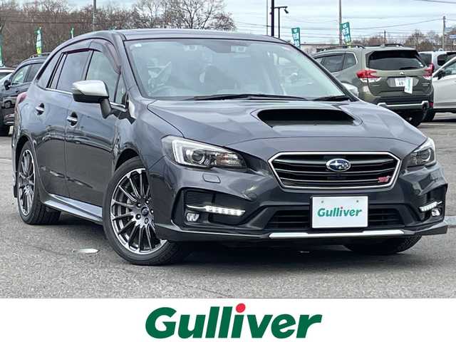 スバル レヴォーグ 1．6STIスポーツアイサイト 道央・札幌 2018(平30)年 7万km ダークグレーメタリック ４WD/純正メモリーナビ/AM/FM/BT/SD/CD/DVD/フルセグ/アイサイト/衝突被害軽減ブレーキ/横滑り防止装置/レーダークルーズコントロール/レーンキープアシスト/クリアランスソナー/ブラインドスポットモニター/バックカメラ/サイドカメラ/フロントカメラ/ビルトインETC/アイドリングストップ/前席パワーシート/D席メモリーシート/前席シートヒーター/レザーシート/革巻きステアリング/ステアリングリモコン/パドルシフト/ガラスルーフ/オートブレーキホールド/デジタルインナーミラー/MTモード付AT/プッシュスタート/スマートキー/LEDヘッドライト/オートライト/フォグランプ/電動格納ミラー/ヒーテッドドアミラー/ウィンカーミラー/純正フロアマット/ドアバイザー/スペアキー