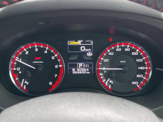 スバル レヴォーグ 1．6STIスポーツアイサイト 道央・札幌 2018(平30)年 7万km ダークグレーメタリック ４WD/純正メモリーナビ/AM/FM/BT/SD/CD/DVD/フルセグ/アイサイト/衝突被害軽減ブレーキ/横滑り防止装置/レーダークルーズコントロール/レーンキープアシスト/クリアランスソナー/ブラインドスポットモニター/バックカメラ/サイドカメラ/フロントカメラ/ビルトインETC/アイドリングストップ/前席パワーシート/D席メモリーシート/前席シートヒーター/レザーシート/革巻きステアリング/ステアリングリモコン/パドルシフト/ガラスルーフ/オートブレーキホールド/デジタルインナーミラー/MTモード付AT/プッシュスタート/スマートキー/LEDヘッドライト/オートライト/フォグランプ/電動格納ミラー/ヒーテッドドアミラー/ウィンカーミラー/純正フロアマット/ドアバイザー/スペアキー