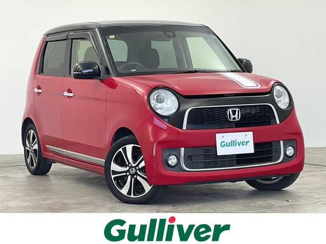 ホンダ Ｎ ＯＮＥ プレミアム ツアラー SSパッケージ 群馬県 2015(平27)年 3.8万km ミラノレッド 純正ナビ　バックカメラ　ＥＴＣ　シートヒーター　クルーズコントロール　パドルシフト　純正アルミホイール　ＬＥＤヘッドライト　オートライト　衝突被害軽減ブレーキ　スマートキー　革巻きステアリング　禁煙車