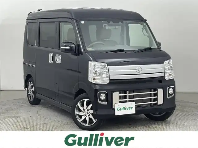 スズキ エブリィ ワゴン PZターボ スペシャル 道央・札幌 2023(令5)年 2.2万km クールカーキPM ・４ＷＤ/・オートステップ/・アルパインディスプレイオーディオ/・BT/USB/HDMI/・レーンキープアシスト/・衝突軽減/・デュアルブレーキサポート/・誤発信抑制機能/・アイドリングストップ/・ＥＴＣ/・シートヒーター/・横滑り防止/・両側パワースライドドア/・オートライト/・LEDヘッドライト/・前後ドラレコ/・全席シートカバー/・コーナーセンサー/・社外フロアマット/・社外アルミホイール