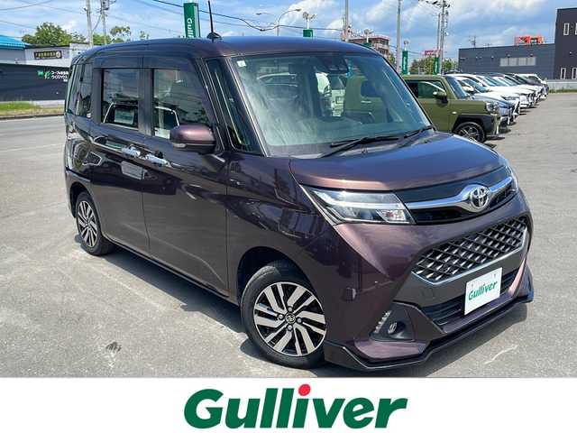 トヨタ タンク カスタムG 道東・釧路十勝 2019(平31)年 7.8万km プラムブラウンパールクリスタルシャイン ４WD/両側パワースライドドア/衝突被害軽減ブレーキ/オートハイビーム/コーナーセンサー/クルーズコントロール/純正オーディオ/オートエアコン/オートライト/LEDヘッドライト/純正１４インチアルミホイール/純正フロアマット/ETC/アイドリングストップ