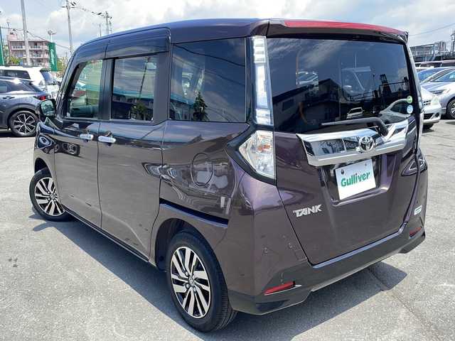 トヨタ タンク カスタムG 道東・釧路十勝 2019(平31)年 7.8万km プラムブラウンパールクリスタルシャイン ４WD/両側パワースライドドア/衝突被害軽減ブレーキ/オートハイビーム/コーナーセンサー/クルーズコントロール/純正オーディオ/オートエアコン/オートライト/LEDヘッドライト/純正１４インチアルミホイール/純正フロアマット/ETC/アイドリングストップ