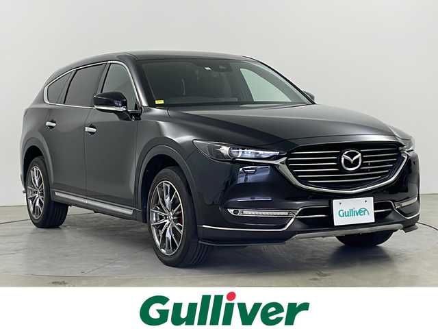 マツダ ＣＸ－８ XD 道央・札幌 2018(平30)年 8.9万km ジェットブラックマイカ ・４WD/・純正ナビ/・Bluetooth/・フルセグTV/・AppleCarPlay/・androidauto/・バックカメラ/・サイドカメラ/・クルーズコントロール/・パーキングセンサー/・アドバンスドスマートシティブレーキサポート/・ブラインドスポットモニタリング/・車線逸脱警報システム/・ツインターボ/・LEDヘッドランプ/・オートライト/・デュアルオートエアコン/・本革巻きステアリング/・ステアリングスイッチ/・ハンドルカバー付/・シートカバー付/・社外19インチアルミホイール/・アドバンストキー/・プッシュボタンスタート/・禁煙車