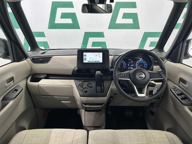 日産 ルークス S 鹿児島県 2022(令4)年 4.9万km パール 禁煙車/ETC/ECLIPSEナビ（BT/AM・FM）/エマージェンシーブレーキ/車線逸脱警報/先行車発進お知らせ機能/前後コーナーセンサー/クリアランスソナー/アイドリングストップ/オートライト/ヘッドライトレベライザー/シートリフター/電格ミラー/フロアマット