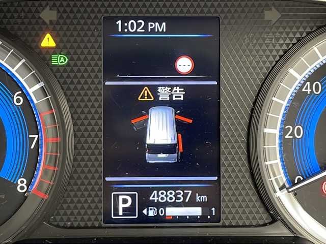 日産 ルークス S 鹿児島県 2022(令4)年 4.9万km ホワイトパール 禁煙車/ETC/ECLIPSEナビ（BT/AM・FM）/エマージェンシーブレーキ/車線逸脱警報/先行車発進お知らせ機能/前後コーナーセンサー/クリアランスソナー/アイドリングストップ/オートライト/ヘッドライトレベライザー/シートリフター/電格ミラー/フロアマット