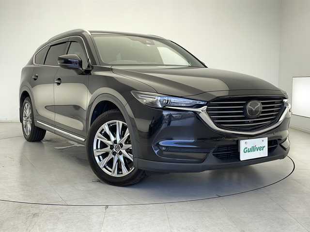 マツダ ＣＸ－８ XD Lパッケージ 千葉県 2018(平30)年 6.3万km ジェットブラックマイカ 純正SDナビ（Bluetooth/CD/DVD/フルセグ）/ＢＯＳＥサウンド/ALPINEフリップダウンモニター/レーンキープアシスト/レーダークルーズコントロール/オートハイビーム/全方位カメラ/純正ビルトインＥＴＣ2.0/純正ドライブレコーダー/アイドリングストップ　/レザーシート/シートヒーター/スマートキー/ＬＥＤヘッドライト/フォグライト/ステアリングスイッチ/ステアリングヒーター/純正フロアマット/Ｗサイドカーテンエアバッグ/シートメモリー/衝突軽減/ヘッドアップディスプレイ
