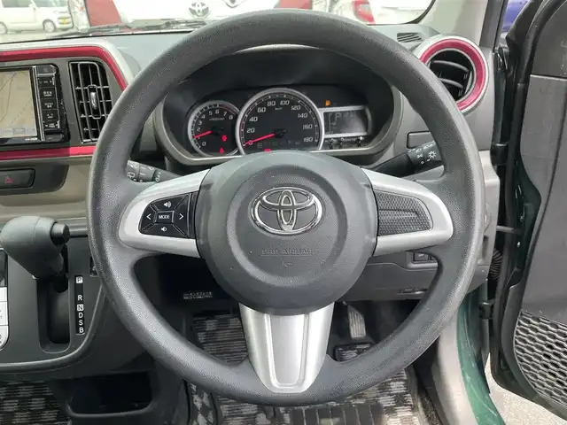 トヨタ パッソ モーダ　S 滋賀県 2016(平28)年 5.7万km ダークエメラルドマイカ 禁煙車/ＥＣＬＩＰＳＥナビ/【Bluetooth/フルセグTV/CD/USB】/バックカメラ/ビルトインＥＴＣ/スマートアシスト２/・衝突回避支援ブレーキ機能/・衝突警報機能/・車線逸脱警報機能/・誤発進抑制制御機能/・先行車発進お知らせ機能/ＬＥＤライト/スマートキー/アイドリングストップ/オートエアコン