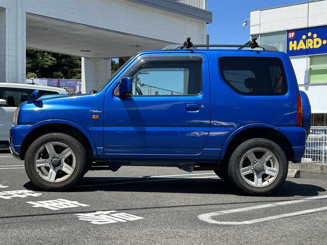 スズキ ジムニー ワイルドウィンド 長崎県 2006(平18)年 8.8万km パールメタリックカシミールブルー パートタイム4WD/ターボ搭載車/取扱説明書/純正ミュージックプレーヤー/純正16インチアルミホイール/純正フロアマット/シートヒーター/SRSエアバッグ/ABS