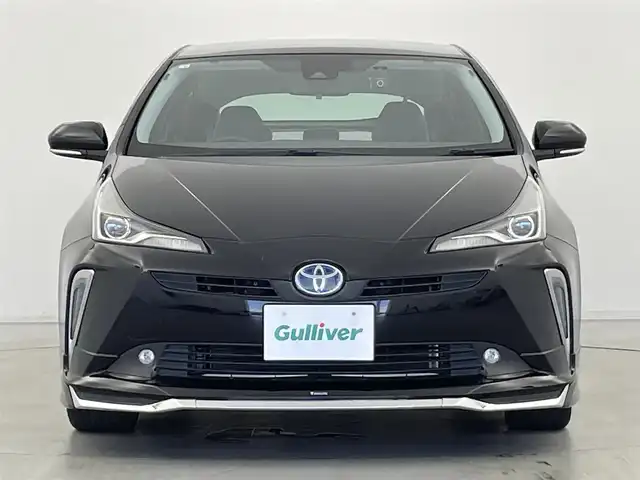 トヨタ プリウス Sツーリングセレクション 群馬県 2020(令2)年 4.2万km アティチュードブラックマイカ ナビレディセット/・バックカメラ/・ステアリングスイッチ(音声認識/ハンズフリー通話)/＝＝＝＝＝/モデリスタエアロ(フロント/サイド/リアアンダー)/ALPINE9インチナビ/・AM/FM/CD/DVD/SD/USB/Bluetooth/フルセグTV/トヨタセーフティセンス/・プリクラッシュセーフティシステム/・レーンディパーチャーアラート/・オートマチックハイビーム/・レーダークルーズコントロール(全車速追従機能付)/合成皮革シート/前席快適温熱シート/前方ドライブレコーダー(DRV-353C)/ENKEI 17インチアルミホイール