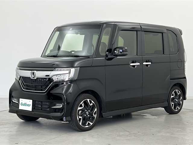 ホンダ Ｎ ＢＯＸ カスタム G L ターボ ホンダセンシング 宮城県 2019(平31)年 3.5万km クリスタルブラックパール ホンダセンシング/・オートクルーズコントロール/・路外逸脱抑制機能/・衝突軽減ブレーキ/・レーンキープアシスト/・オートハイビーム/両側パワースライドドア/社外７インチナビ/（BT.AM.FM.CD.DVD.SD.USB.ipod）/バックカメラ/フルセグTV/社外ドラレコ（F）/ビルトインETC/革巻きステアリング/ステアリングスイッチ/パドルシフト/プッシュスタート/スマートキー（2本）/ハーフレザーシート/純正フロアマット/ロールサンシェード/Ionエアコン/Econ/ドアバイザー/純正15インチアルミホイール/LEDヘッドライト/LEDフォグランプ