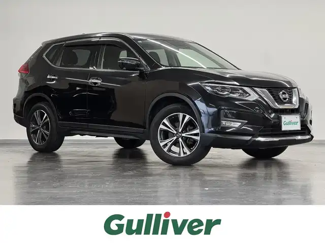 日産 エクストレイル 20X 三重県 2017(平29)年 4.5万km ダイヤモンドブラック ガソリン/フルタイム4WD/フロアCVT/純正 9インチナビ MM517D-W/（iPod/SD/FM/AM/TV/WALKMAN/USB/Bluetooth/CD/DVD/Blu-ray/MUSIC STOCKER/VTR/AUX）/【OP】インテリジェント アラウンドビューモニター（移動物検知機能付）/ビルトイン ETC/安全/・エマージェンシーブレーキ/・LDW（車線逸脱警報）/・フロント&バックソナー/・VDC（ビークルダイナミクスコントロール）/装備/・撥水シート/・【OP】インテリジェントルームミラー（デジタルインナーミラー）/・【OP】LEDヘッドランプ&フロントハロゲンフォグランプ/・【OP】インテリジェントオートライトシステム/・リモコンオートバックドア/・ステアリングスイッチ/・プッシュスタート/・左右独立オートエアコン/・純正18inAW/・取/ナビ取/・インテリジェントキーx2/など